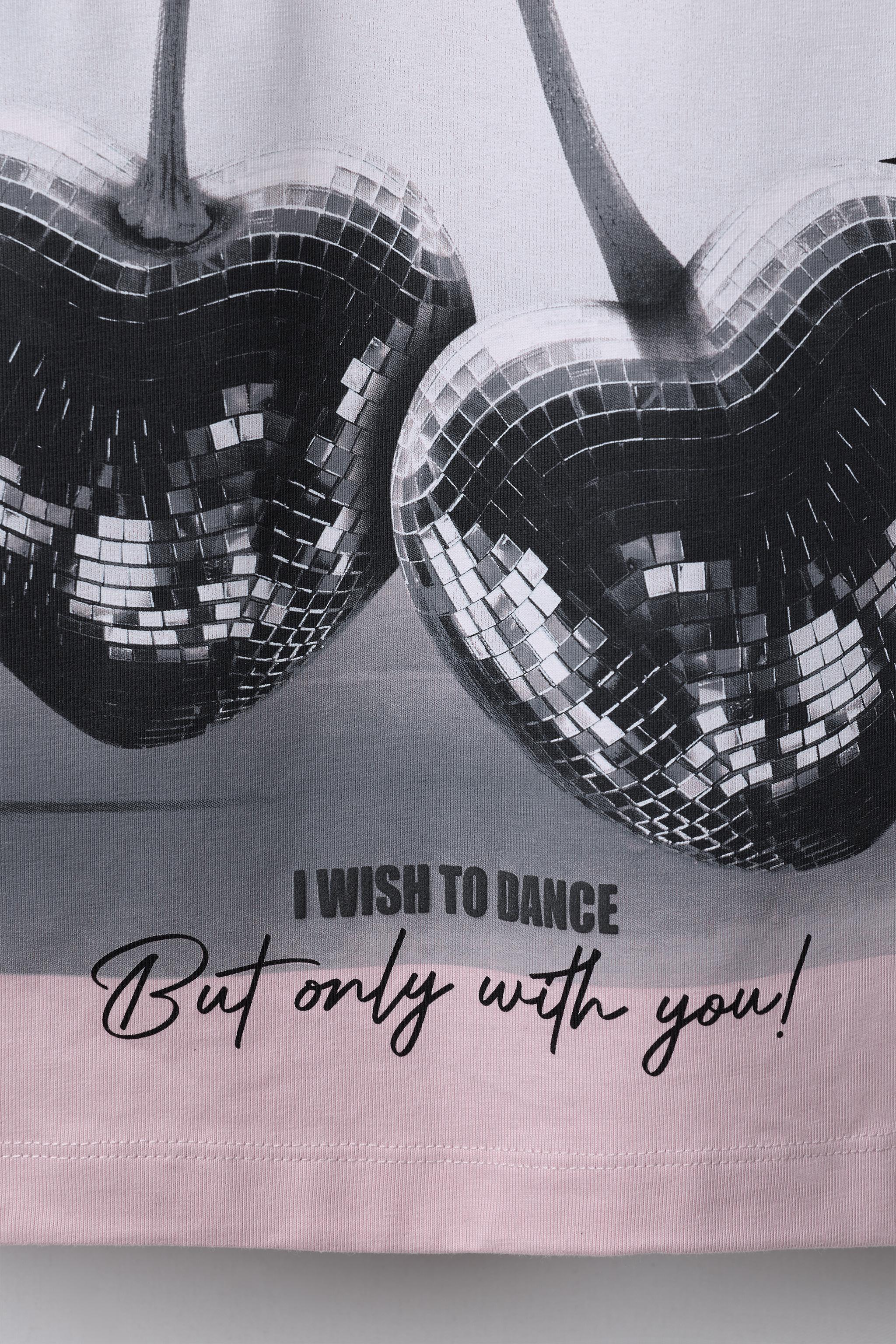 CHERRY PRINTED T-SHIRT